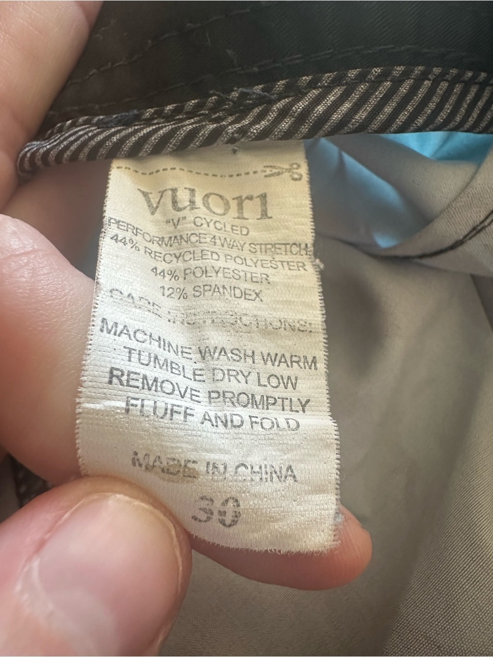 Men’s Vuori equator board short Hawaiian floral print size 30 - Picture 7 of 7